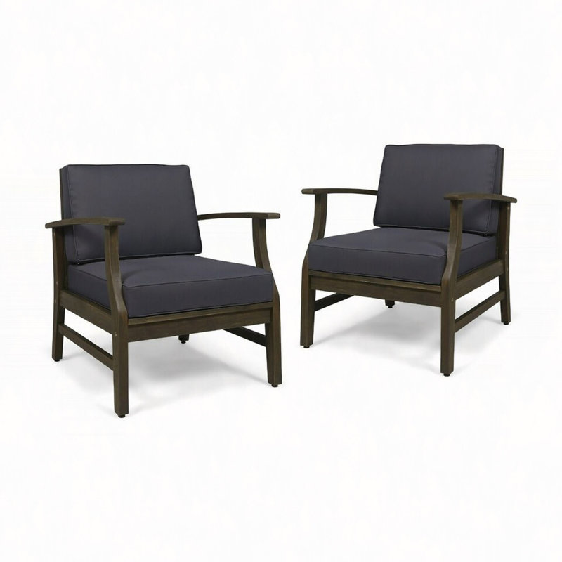 Ensemble de 2 fauteuils club Perla