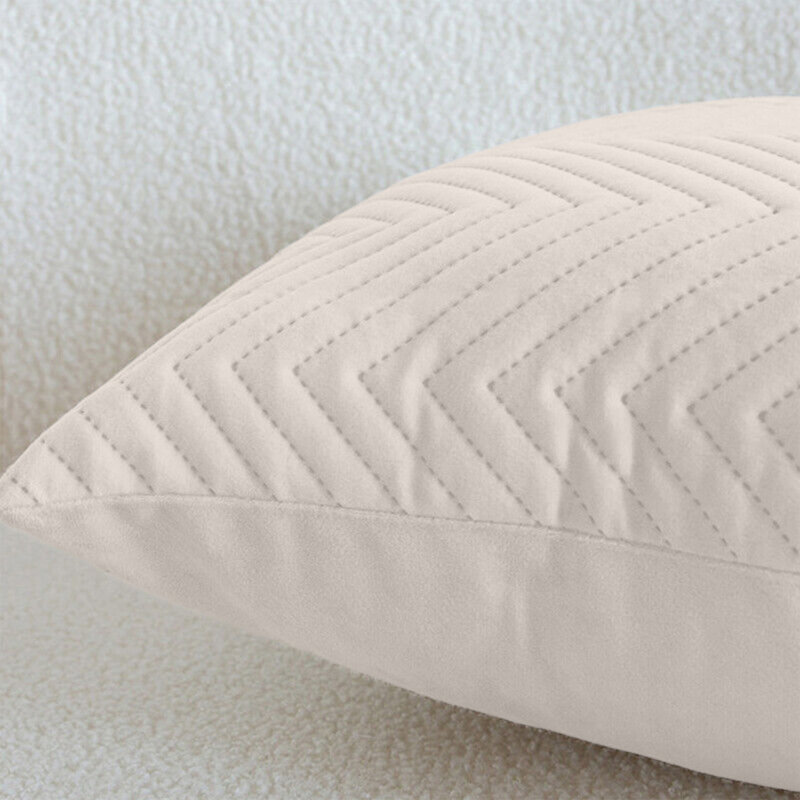 Square Scatter Cushion Cushion Cover, Beige