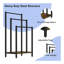 44 cm L Freestanding Towel Rack
