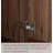 Classic Black Walnut Simple Wardrobe-112401047