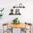 Hadwiga 2 Piece Solid Wood Floating Shelf