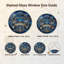 Panneau de fenêtre en verre pour décoration intérieure Starry Sky USA 250th Anniversary - H 12 po-126676176