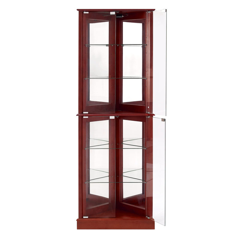 Armoire d'angle Curio