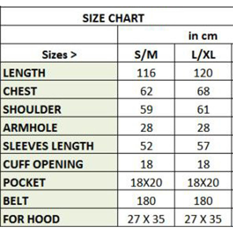 Gattu Cotton Terry Cloth Mid-Calf Bathrobe with Pockets and Hood, S, White
