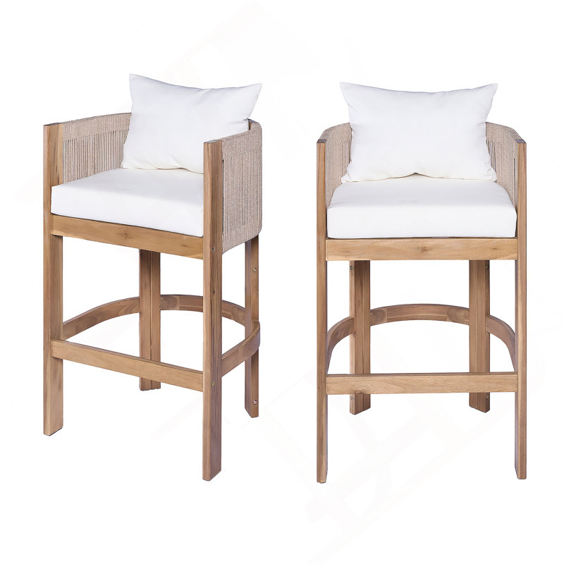 Ensemble de 2 tabourets de bar Matéria