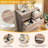   6-Drawer Large Storage Cabinet With Sturdy Construction Wood Storage Organizer For Closet-1883003649