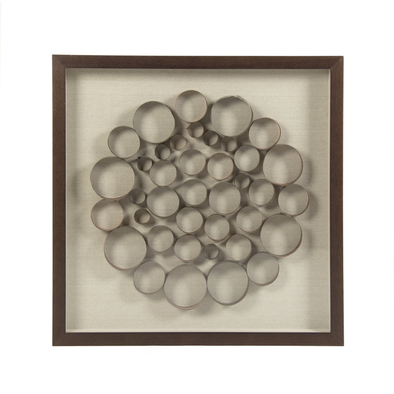 Abstract Rolled Print