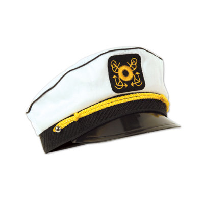 Yacht Captain's Cap - Pack of 12