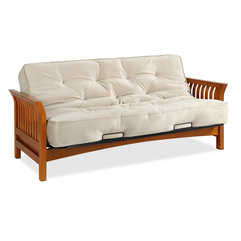 Futon avec matelas Boston, Biscuit