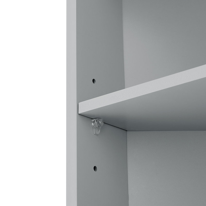 Meuble de coin multifonctionnel, Gris