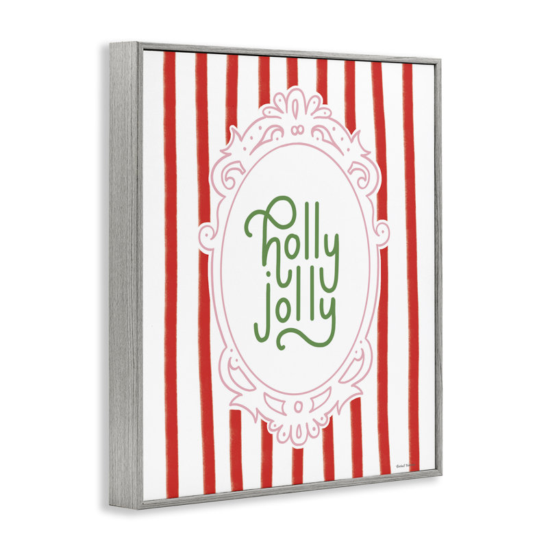 Impression Holly Jolly, Estampe numérique Farmhouse, H 30 po x l 24 po