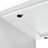 Classic Rolling Kitchen Island - Led Lighting, Power Socket, 2 Fluted Glass Doors, Storage, White On Wheels With Extended Table, White, Stable & Functional Construction-39920914