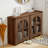 Slesnick Arched 2-Door Coffee Bar Display Cabinet-1469087307