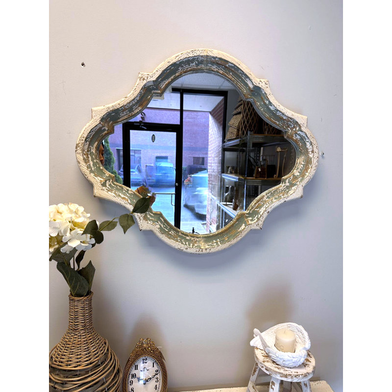 Oretta Wood Arabesque Mirror