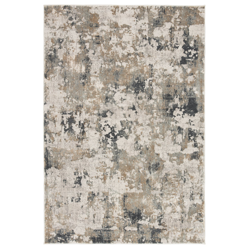 Cosner Abstract Indoor Rug, Rectangle 5' x 7'6"