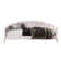 Arwilla Twin Size Daybed in Velvet
