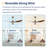 52" Farmhouse Ceiling Fan With Light And Remote, Quiet DC Motor 3 ABS Blade 6 Speeds Reversible Ceiling Fan For Bedroom-1465890148-1465890149
