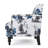Lofties Contemporary Polyester Armchair with Solid Birch Wood Frame, Plush Cushions, Nailhead Trim, and Button-Tufted Diamond Detailing-263086220