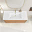 Meuble-lavabo flottant mural 48 po avec lavabo simple 48 po