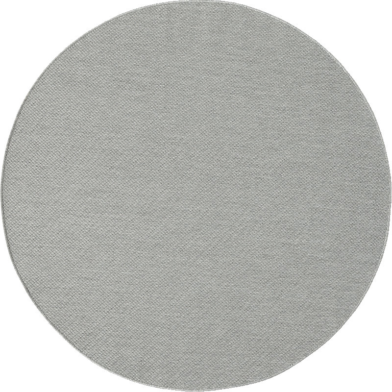 Hatti Solid Colour Indoor / Outdoor Area Rug, Round 160cm