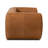 Capa 92'' Full-Grain Genuine Italian Leather Square Arm Sofa-462060013