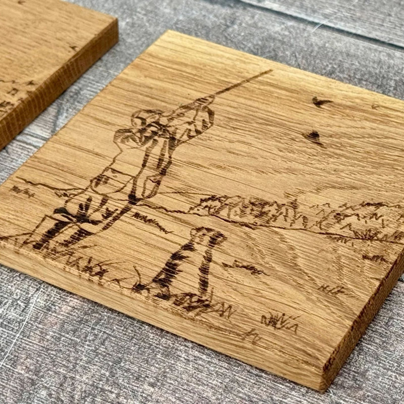 Square 2 Piece Coaster Set