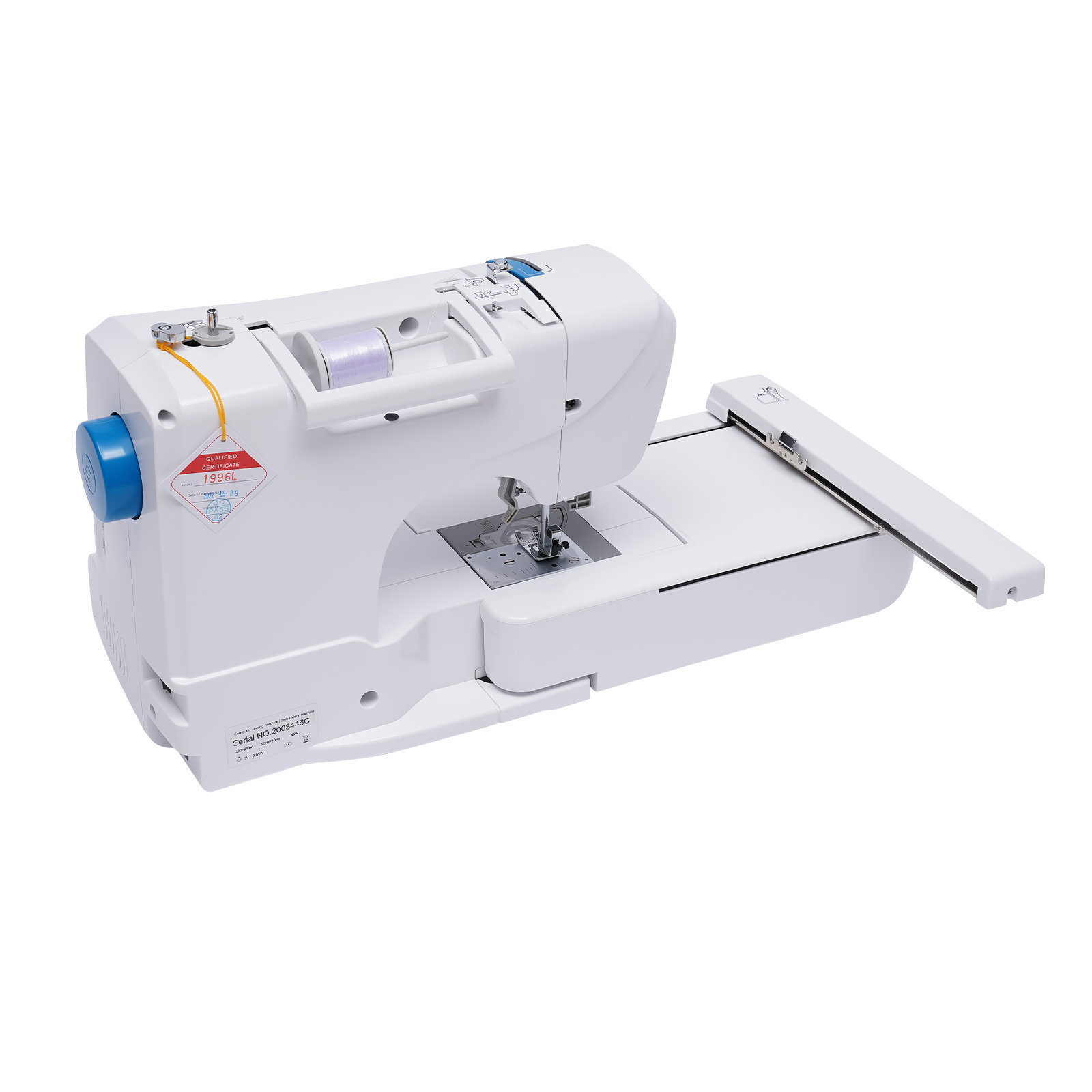 Brand New ( WHITE 2037 ) Sewing Machine And Case for Sale in
