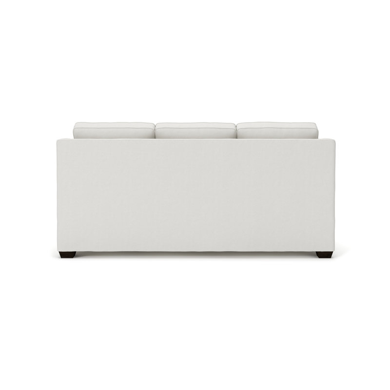 Gemi Upholstered 80'' Sofa, Conversation Ivory Basketweave