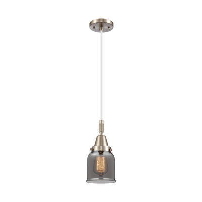 Mini-luminaire suspendu à cordon 1 lumière Caden Bell