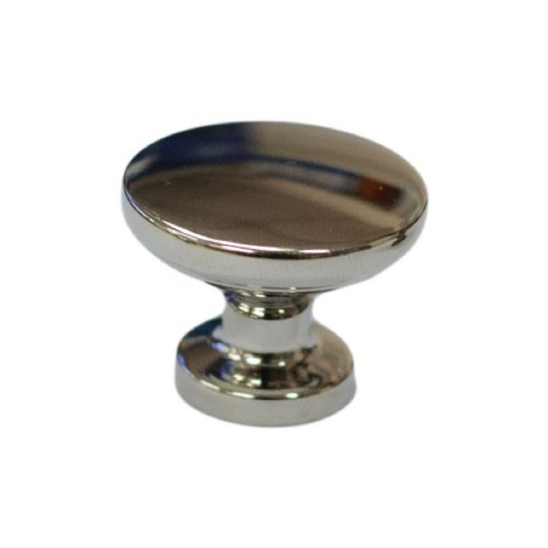 Multipack de boutons de champignon Dijle, Nickel poli
