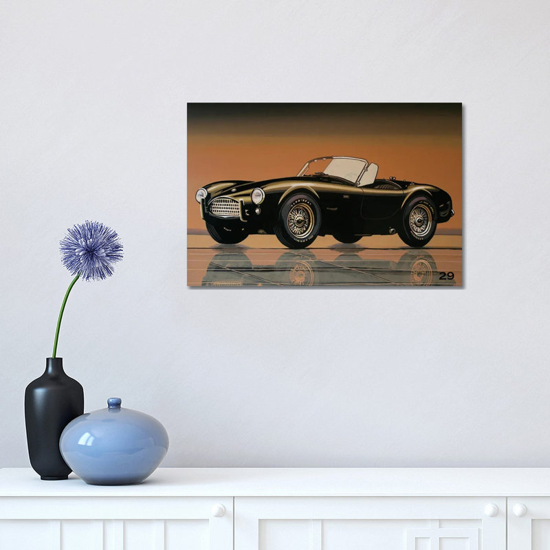 Shelby Cobra 1962 by Paul Meijering - Wrapped Canvas Gallery-Wrapped Canvas Giclée