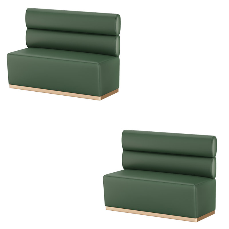 Banc rembourré en similicuir Light Luxury Fashion