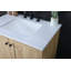 Meuble-lavabo simple 30 po en bois de manguier