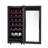 Kalamera 13.6'' W Freestanding 1.8 Cubic Feet Beverage Cooler with Wine Storage