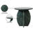 Iverna Marble Top End Table-101690377