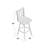 Depali Swivel Solid Wood Counter Stool with Solid Wood Frame