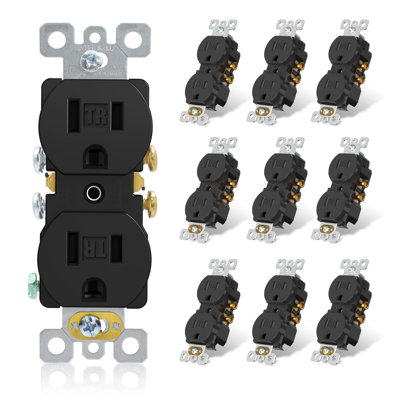 15 Tamper Resistant Duplex Outlet