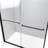 Ese 68" W x 70" H Bypass Semi-Frameless Shower Door-32294925-32294926