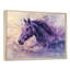 Lavande, rêve, cheval, harmonie I - cheval, art mural-121571070-121571067-121571071