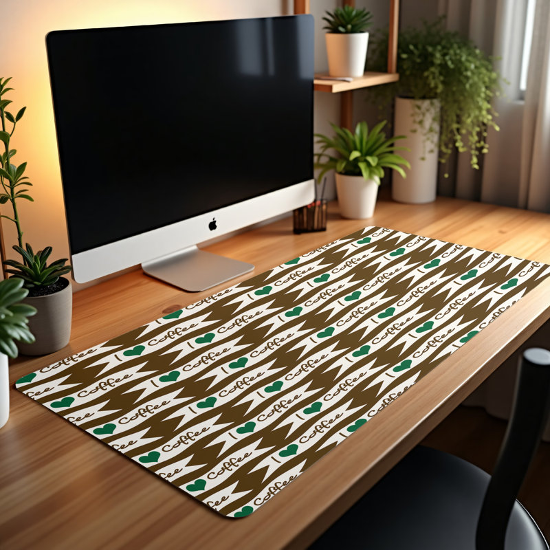 Polyester Desk Pad, 23.6x13.8
