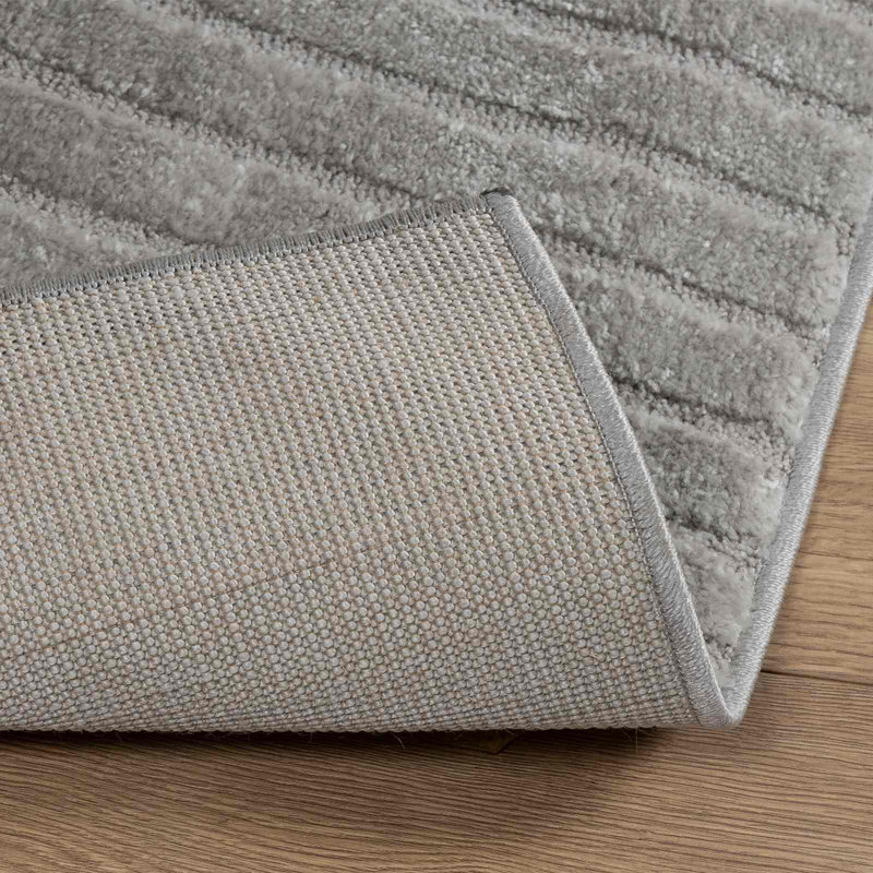 Modern Indoor Rug, Rectangle 240 x 340 cm, Grey