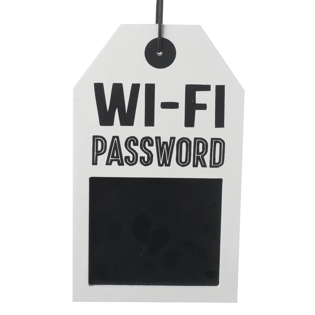 Wi-Fi Password Chalkboard