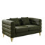 Canapé d'angle 2 places - Assise moelleuse, coussins, style moderne et épuré pour différentes pièces. Canapé d'angle de 152 cm pour chambre, design, tissu.
