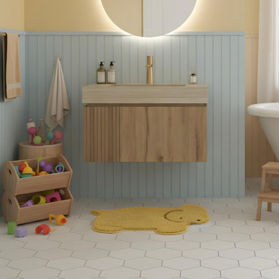 Meuble-lavabo 30 po avec tiroirs et lavabo