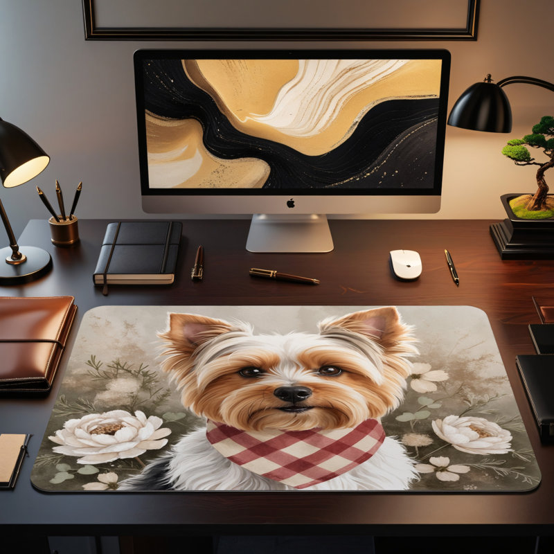 Polyester Desk Pad, 23.6x13.8