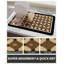 Tapis de séchage pour tapis de café avec cache-caoutchouc en caoutchouc antitaches pour comptoir de cuisine - s'adapte sous la cafetière ou la machine - PEANUT 12X19