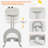 Costway Plastic Swing Set with 1 Slide(s)-60938696