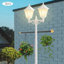 Remplacement en croix pour les lampadaires d'extérieur-446871626