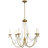 Chapman & Myers Marigot Medium Chandelier