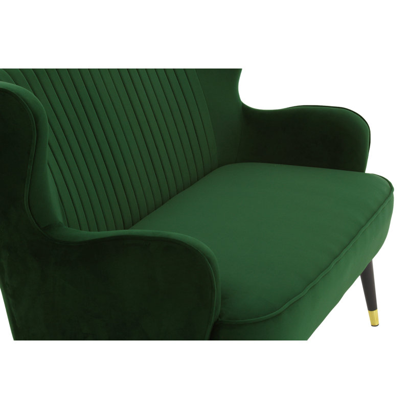 Burnette Sofa, Dark Green